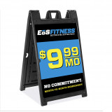 A-Frame inserts with Stand- $9.99/mo **To be ordered by the marketing department only**