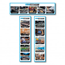 Amenity Boards with Horizontal Top Option (No Pool/No Hot Tub/ No Cycle)