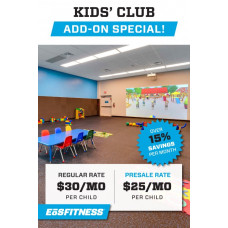 Kids Club Add On (CA Only)  24" x 36"