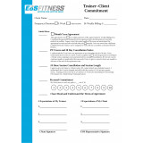 Trainer Client Commitment Sheet