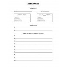 Exercise Log - Client Wish List