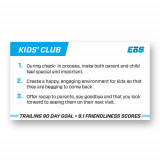 Friendliness Card - Kid's Club