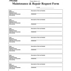 Front Desk - Maintenance Request (Pack of 100)