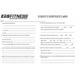 Guest Courtesy Card (Pack of 500)