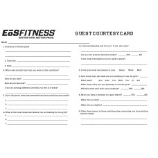 Guest Courtesy Card