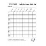 Front Desk - Daily Bathroom Checklist
