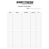 Membership-Payment Tracker (Pack of 50)