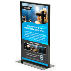 Tank Information Double-sided Sign with Frame (Mirrored Art)