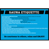 Sauna Etiquette