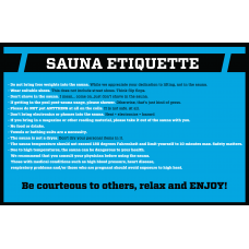 Sauna Etiquette