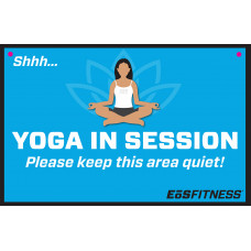 Yoga in Session Sign