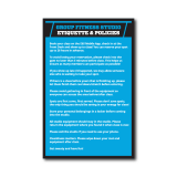 Group Fitness Etiquette and Policies