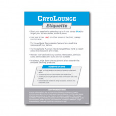 Cryo Lounge Etiquette