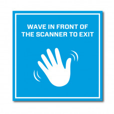 Recovery Sensor Exit Sign