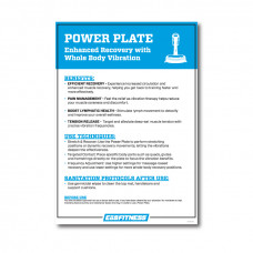 Power Plate Signage