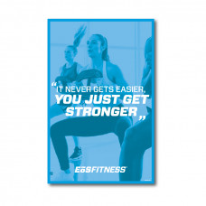 Motivational Poster-You Just Get Stronger (11" x 17")
