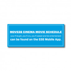 Moveos Schedule Signage