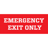 Red Emergency Exit