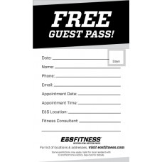 7-Day Free Guest Passes (4 Pads)