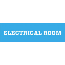 Electrical Room Sign