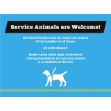 Animal Service Signage