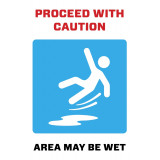 Wet Floor Signage - 5.5" x 8.5"