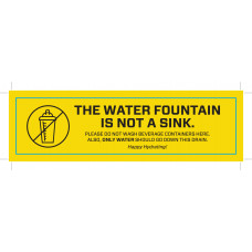  Water Fountain Signage