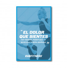 Motivational Poster-El Dolor Que Sientes (11" x 17")