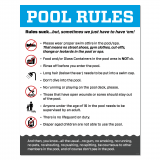 Pool Rules