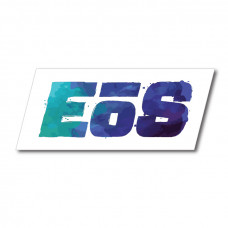 Sticker, "EOS Watercolor" 