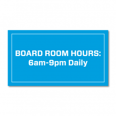 Board Room Hours
