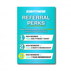 1-2-3 Referral 24x36 Poster