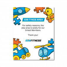 Kids Club - Front Desk Flyer Signage